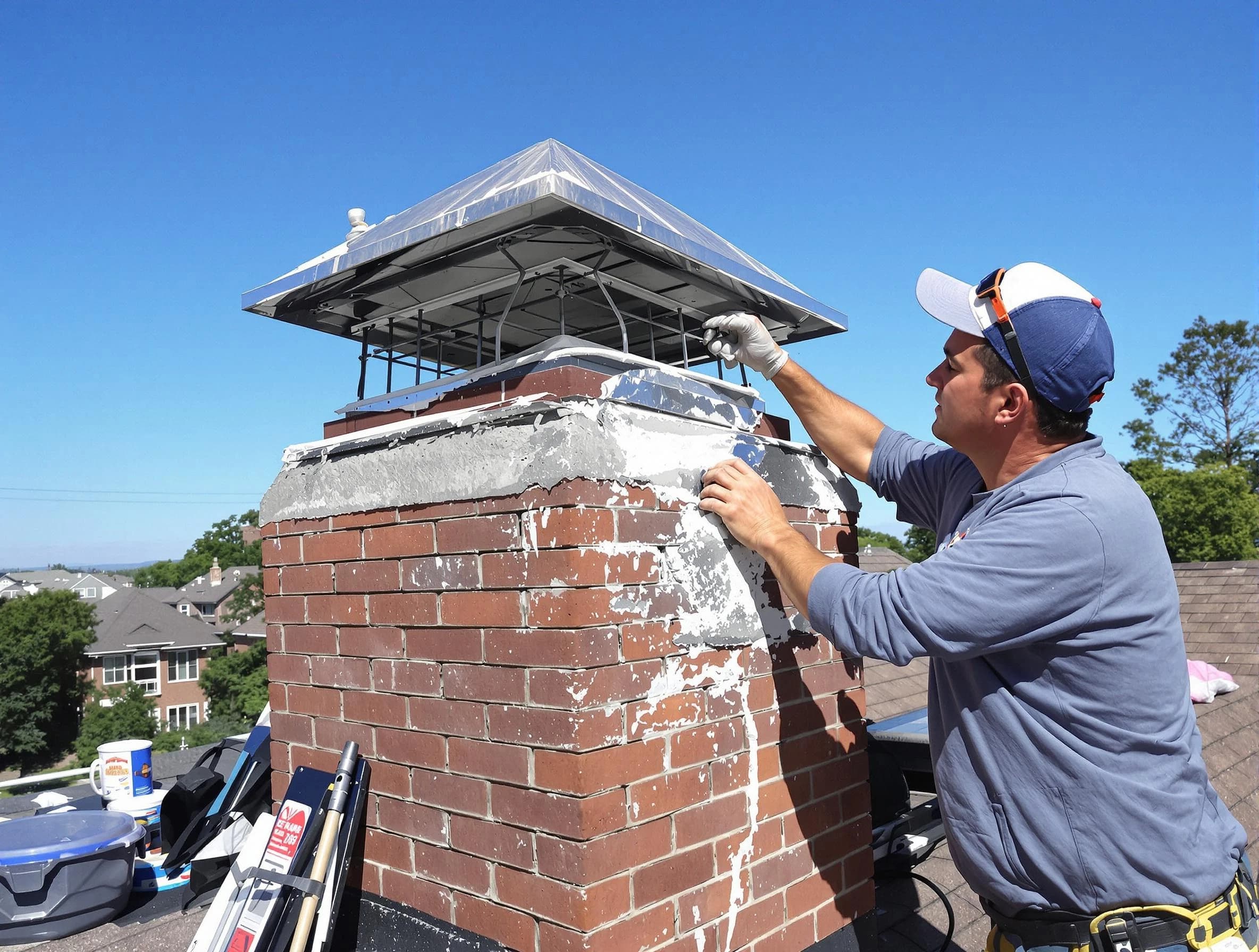 Chimney Crown Services service in Edmond, OK