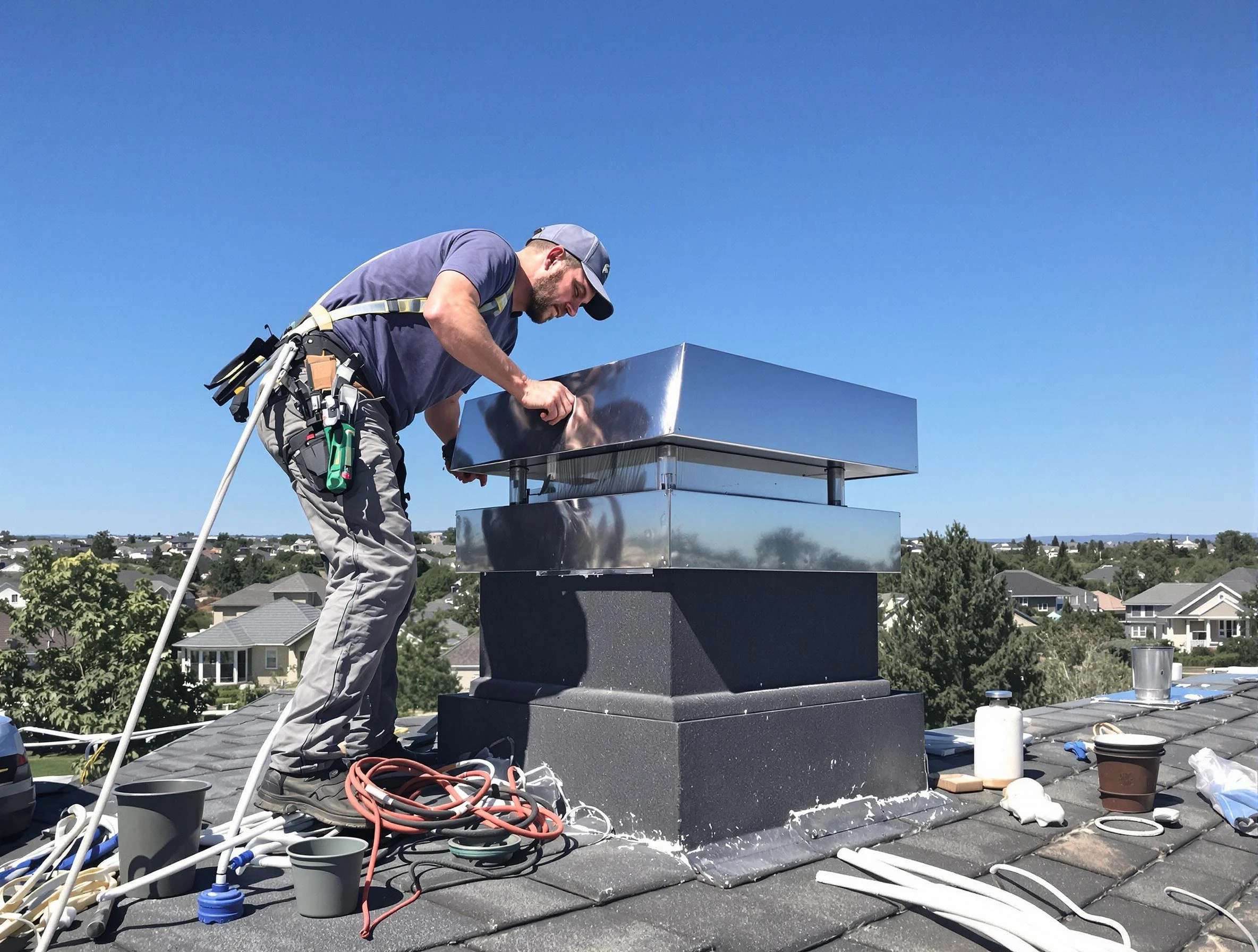 Chimney Cap Services in Edmond