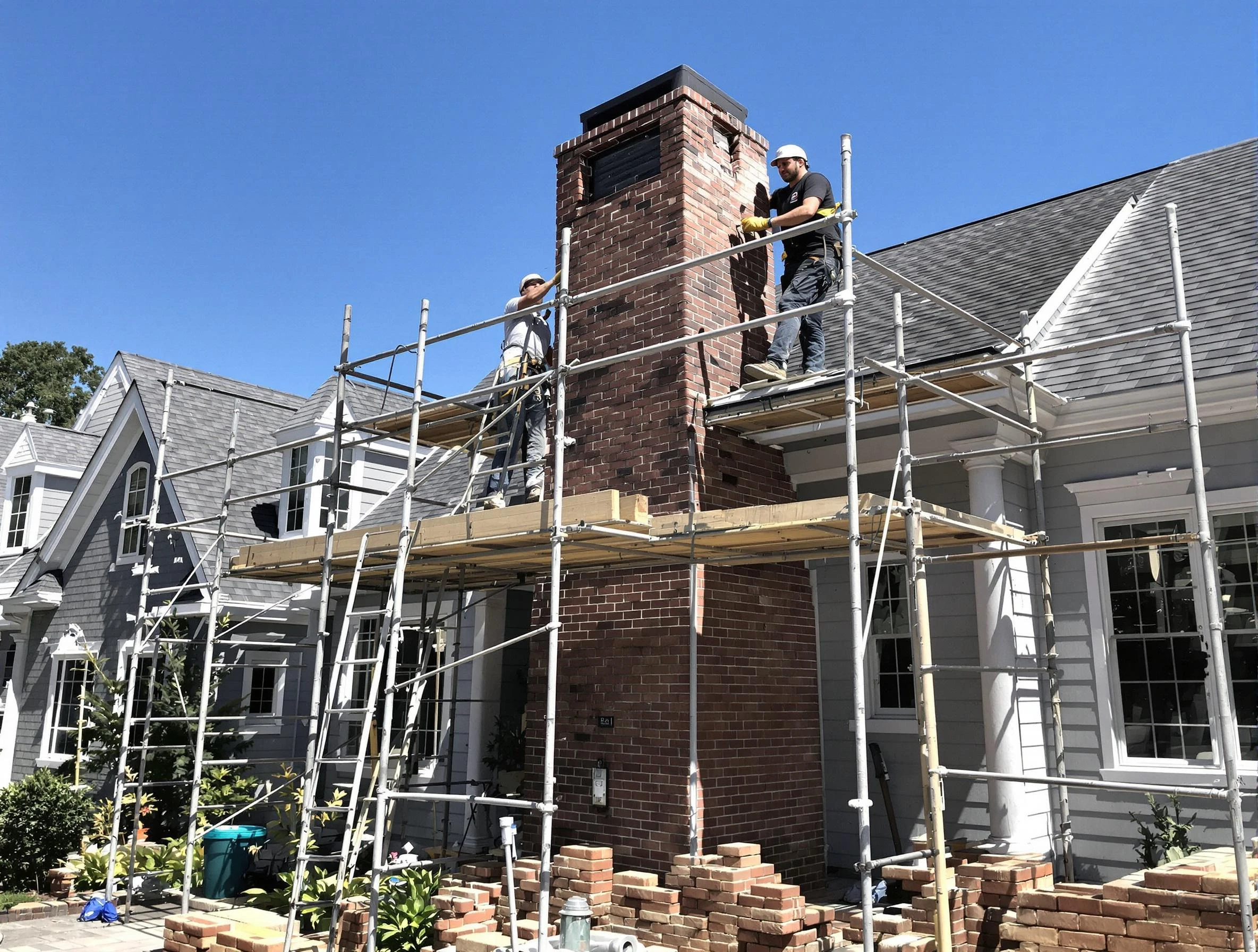 Chimney Rebuilding in Edmond