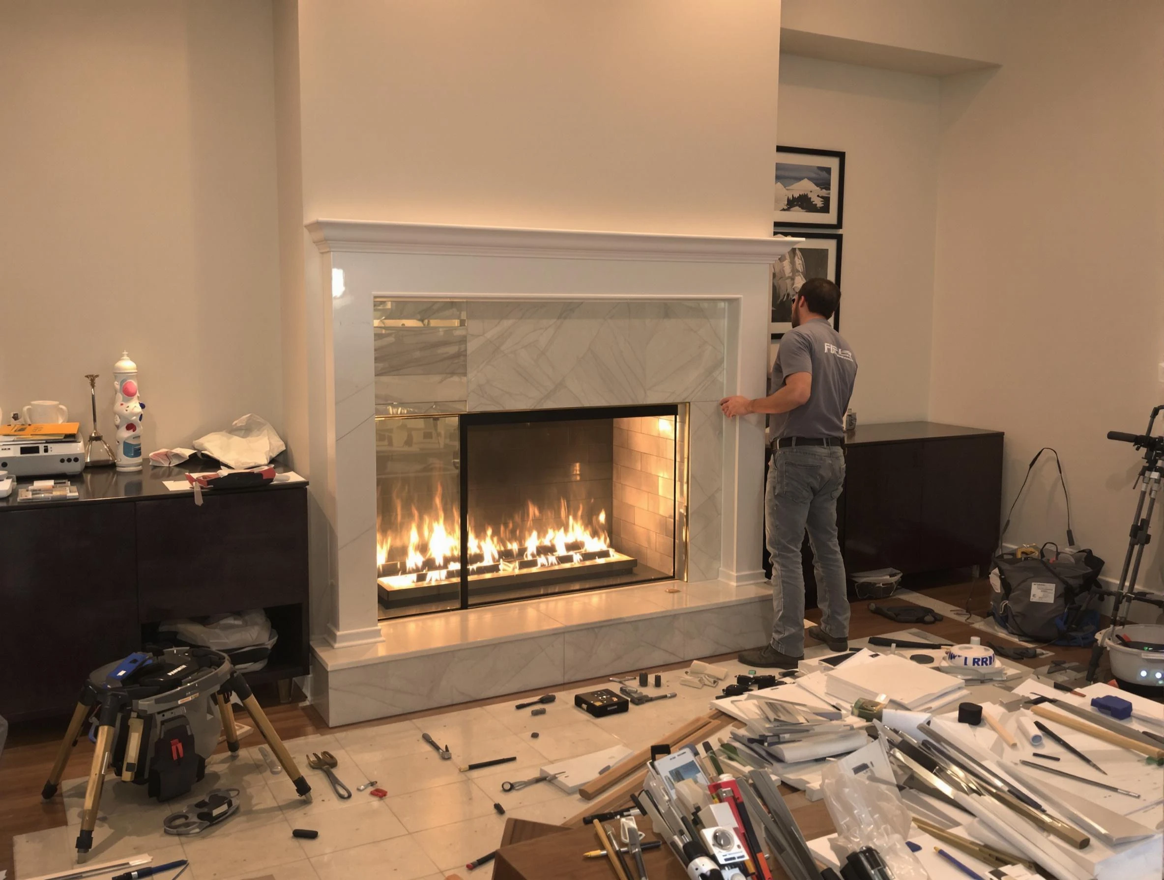 Fireplace Installation in Edmond